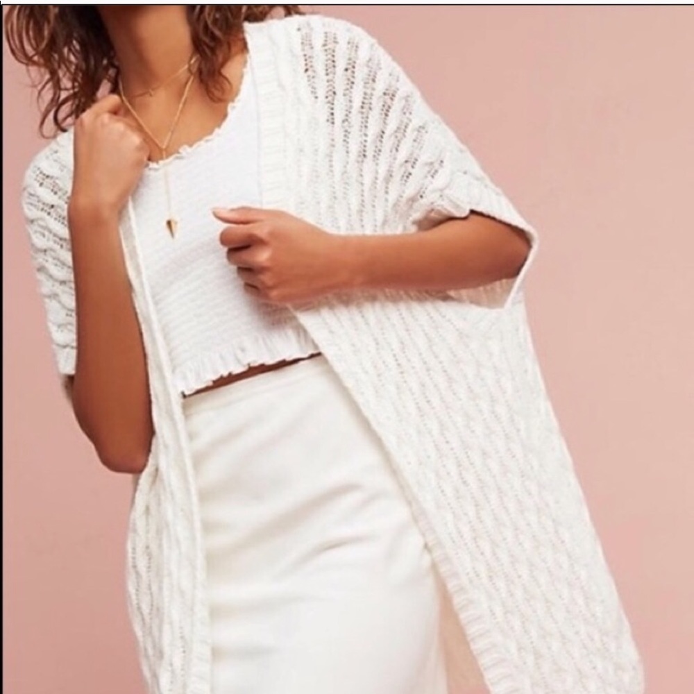 Free People | Knit Sleeveless Cardigan
